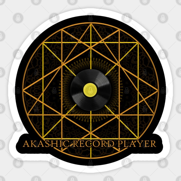 Akashic Records Player Sticker by karutees